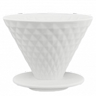 Керамическая воронка V60 для заваривания кофе